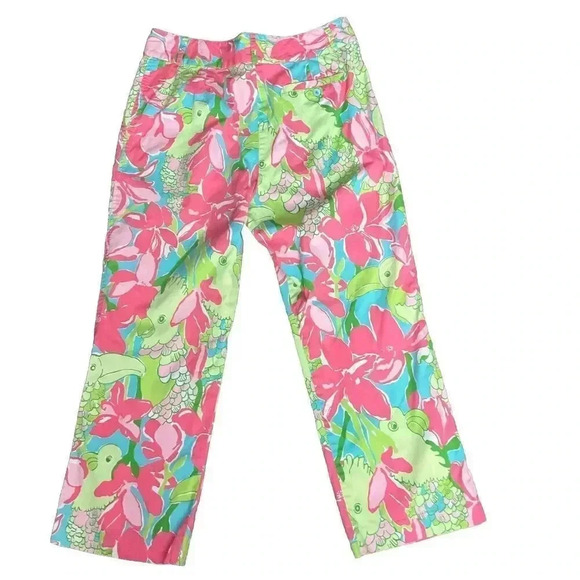 Lily Pulitzer Women’s Size 6 Parot Capris - Picture 5 of 6